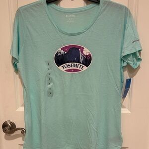 Columbia Women's Aqua Yosemite Tee